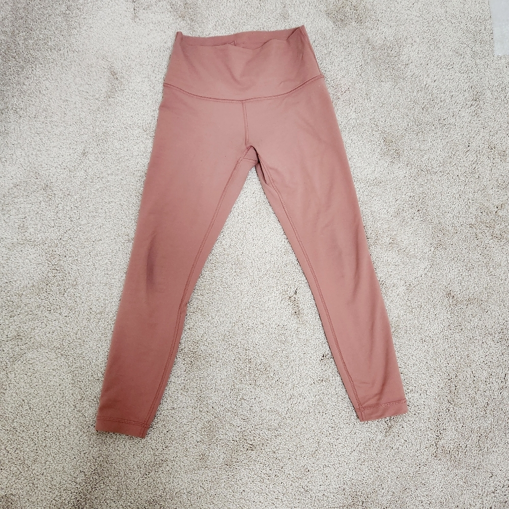 Victoria's Secret Mid waist pink studio leggings Size 2